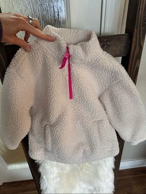 Gap lined Sherpa fleece zip up